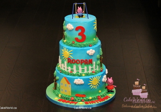 Roopam Peppa Pig Cake 2100