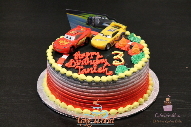 Tanish\'s McQueen Cake 2003.jpg