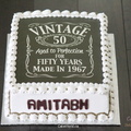 Vintage 50 Cake 2047