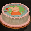 Peppa image Cake