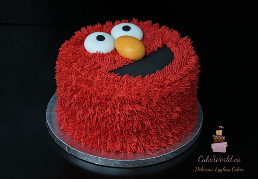 Elmo Icing Cake
